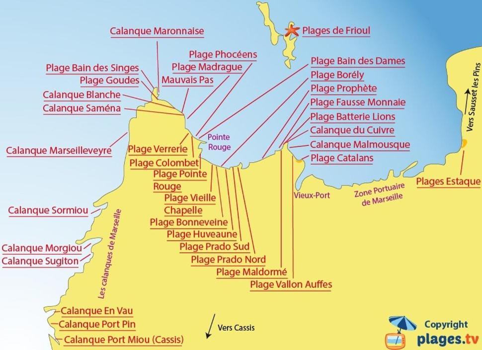 T2 Marseille Plage المظهر الخارجي الصورة