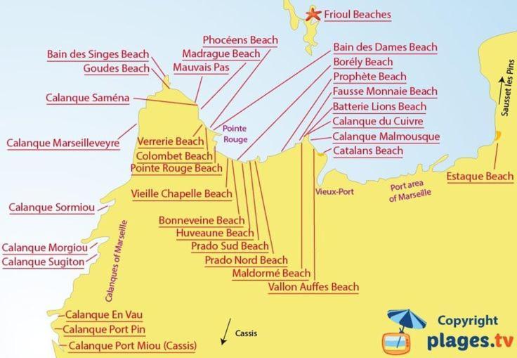 T2 Marseille Plage المظهر الخارجي الصورة